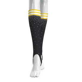 personalized youth long cheer socks